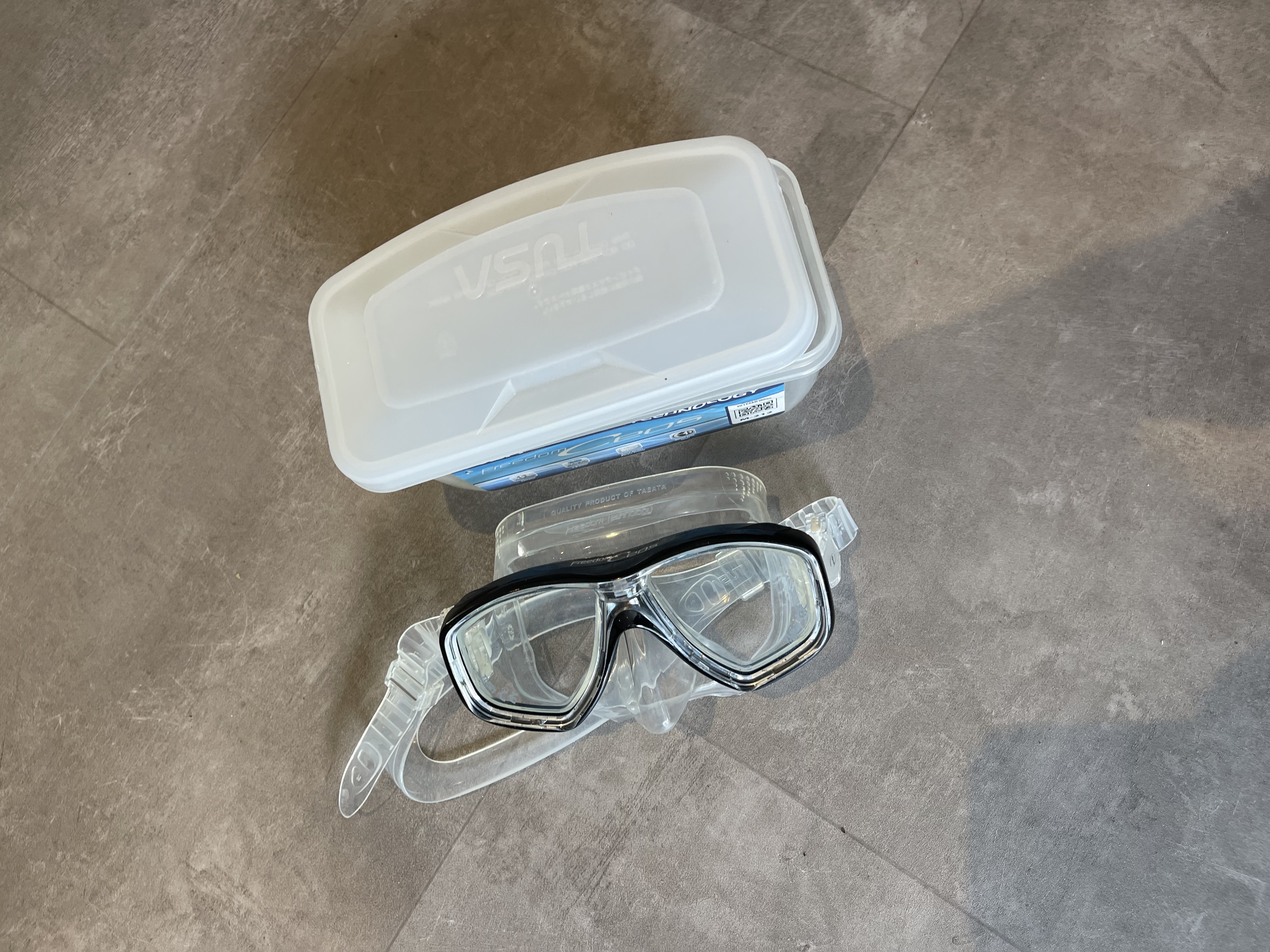 2de Hands Tusa Freedom Ceos zwart transparant