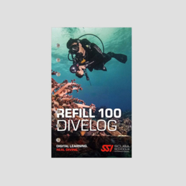 Refill-100 Dive log Engels