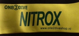 Nitrox band voor 12 en 15 liter fles