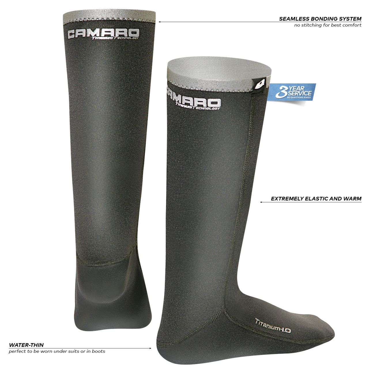 Camaro Titanium Thermo Longsocks 1.0