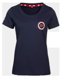 T-SHIRT ROUND NECK BLUE OCEANS WOMEN