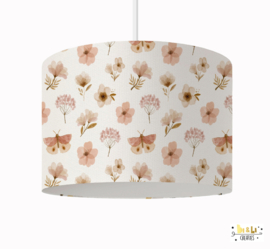 Kinderlamp vlinders en bloemen