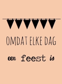 Kaartje omdat elke dag