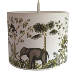 Kinderlamp Jungle Olifant en Giraf