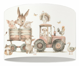 Kinderlamp Boerderij naturel