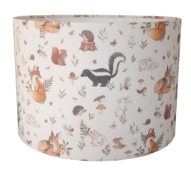 Kinderlamp Forest friends beige