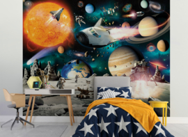 Posterbehang Walltastic Ruimte Planeet