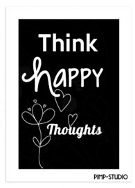 Poster Happy thoughts