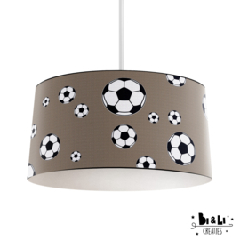 Plafondlamp Voetbal beige