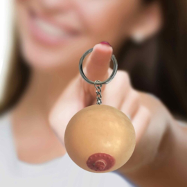 Key Chain Squishy boob