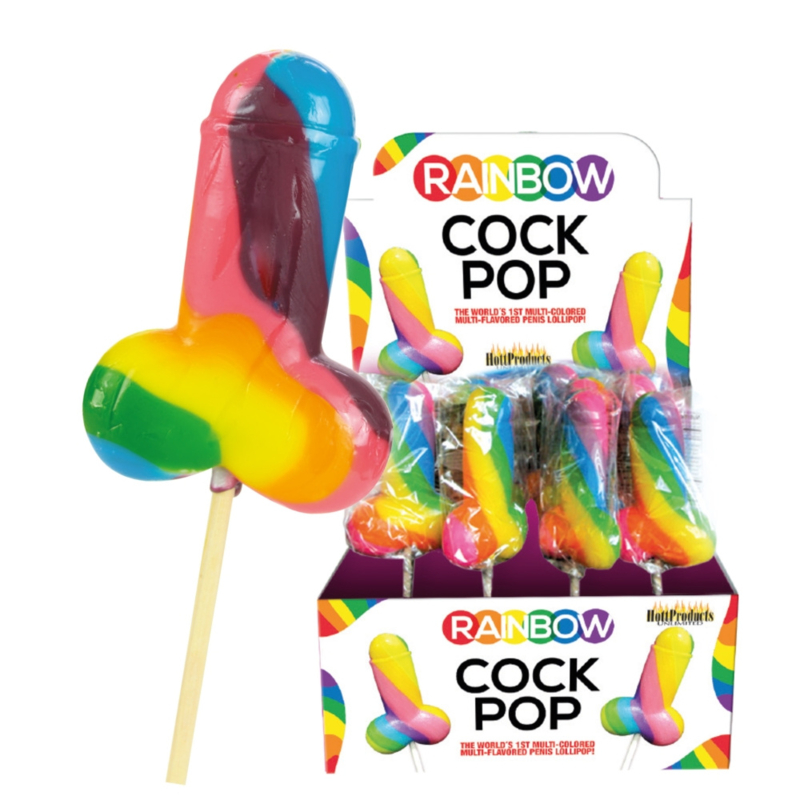 Lollie Rainbow Cock Pop