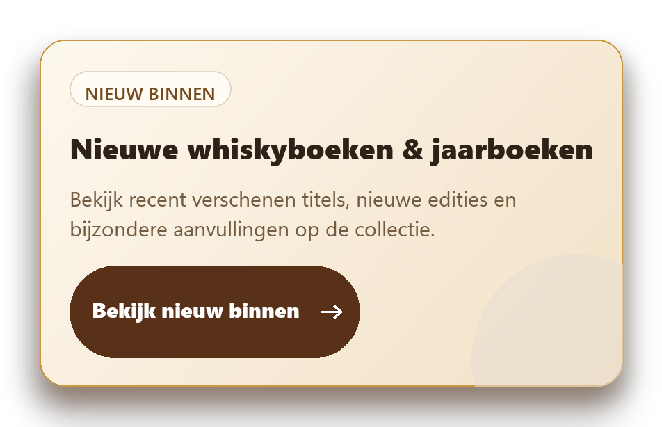 Bekijk nieuw binnen whiskyboeken