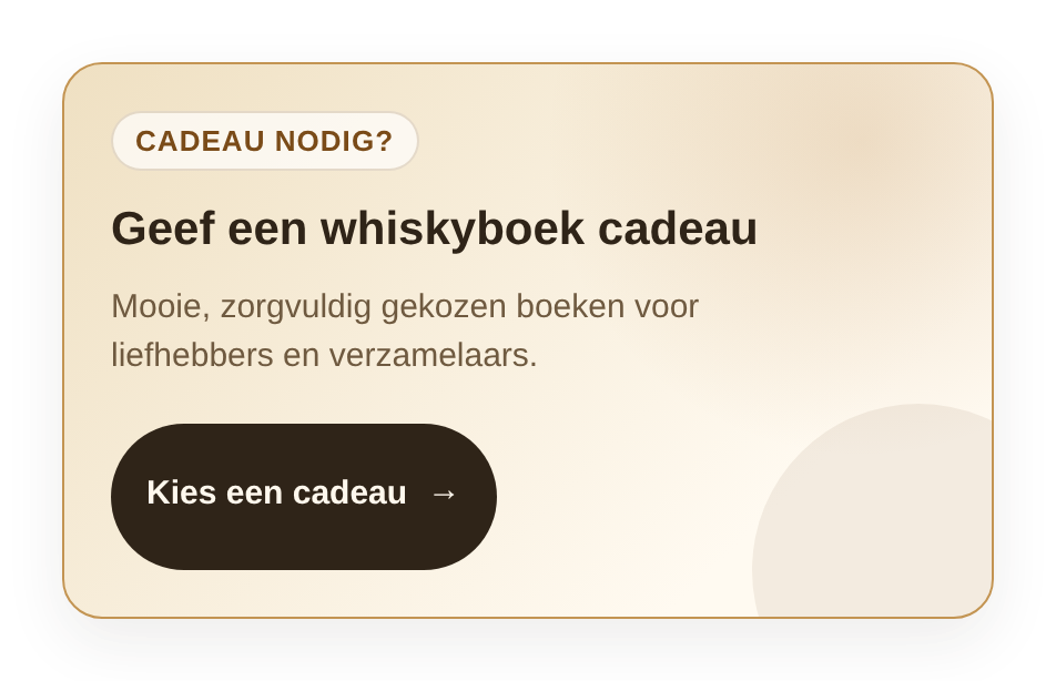 Bekijk whiskyboeken om cadeau te geven
