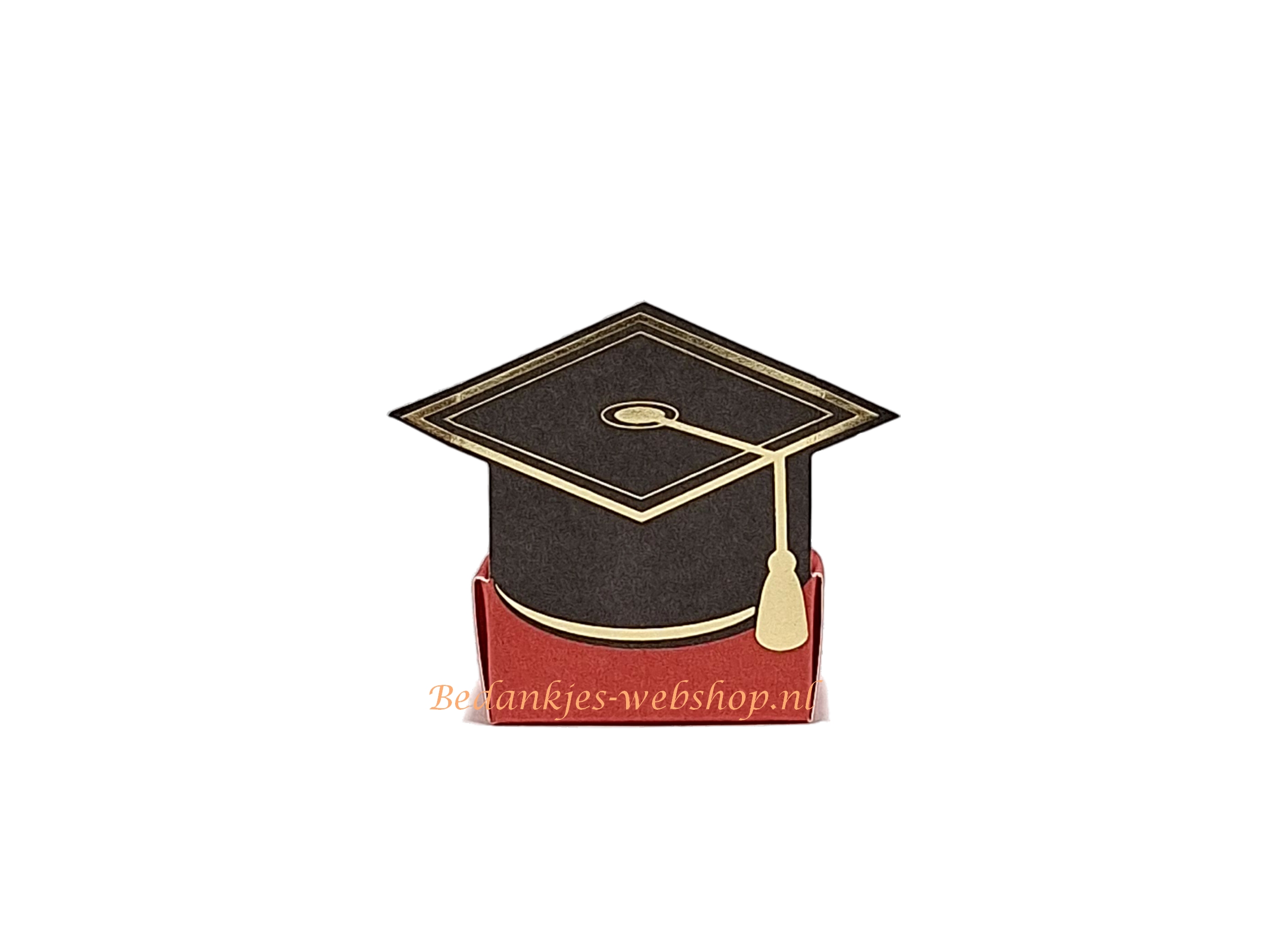 Examendoosje vierkant (zonder opmaak)