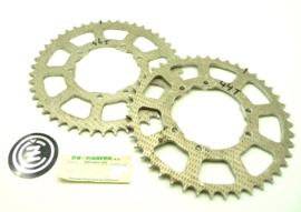 CZ 125 MX type 519 dural rear wheel sprockets 44-46-48T