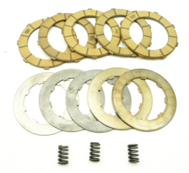 CZ 125/175/180cc set of clutch plates + springs 355-28-020 (485-28-020)