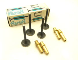 Black Diamond  valves & PB guides  Triumph T120R / TR6R  opn.70-4603 -2904