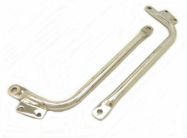 BSA Goldstar 500 + 350 Clubmans DBD34 Rear mudguard stays RH+LH chrome plated (42-6834 / 42-6836)