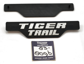 Triumph Tiger Trail TR7T Side panel badges, Partno. 83-8096
