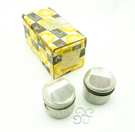 Hepolite HC piston set  +.010"  Oversize  for Triumph Tiger 100 (opn 18786)