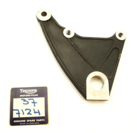 Triumph T140E-ES-TSS Rear caliper mounting plate, Partno. 37-7124