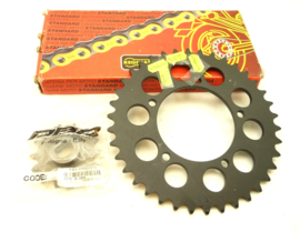 Morini 350 sprocket & chain kit 520-type Opn.  19 01 23  -  43 06 41