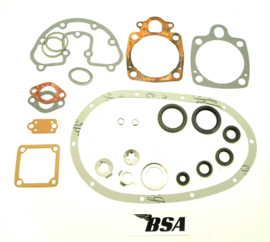 BSA B50 set of gaskets - oil seals - thrust washers