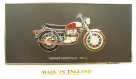 Wall plaque Triumph Bonneville 750