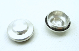 Set of 4 valve inspection caps with integral O-ring (opn  / 70-1564)