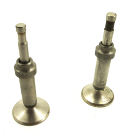 BSA B31-B32 Set of 2 valves + guides (65-1111 / 65-1110)