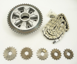 Jawa / CZ  chain sprocket kit (602 56 210-kit) (591 56 410-kit)