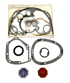 AJS 16MCS - 18CS Matchless G3LCS - G8OCS Engine + gearbox gasket & seals set