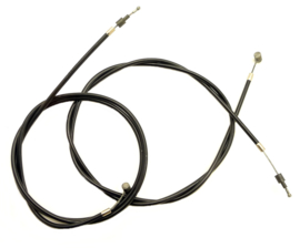 Norton Commando 750 - 850 MK3  Pair of clutch cables  Anti Friction (2 off)  opn. 06-0930 / 06-2813 / 06-6447