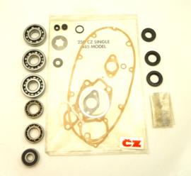 CZ 250 singles type 485 engine overhaul kit