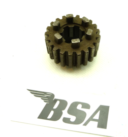 BSA A10 layshaft sliding gear 21T wide ration (67-3212)