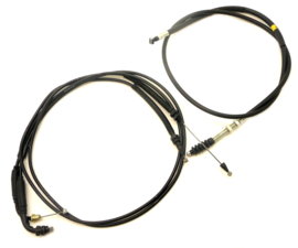 Royal Enfiled Classic 500 EFi Set of 2 throttle cables + clutch cable (581018 + 571156)