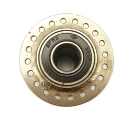 Sidecar wheel hub steel nickel plated 40 H