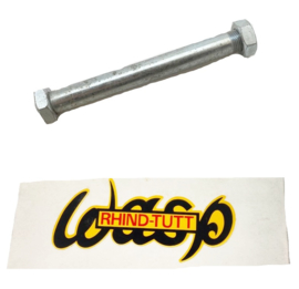 Wasp Velorex Sidecar swinging arm spindle + nut (steel/plated)