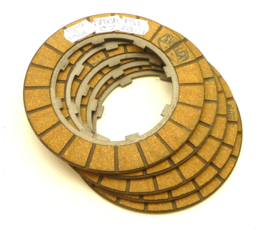 Jawa / CZ set of 5 clutch plates   Opn. 151 28 003