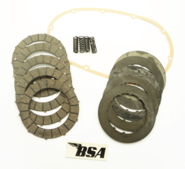 BSA B25-B50 Clutch repair kit, Partno. 57-2726, 57-2725, 71-1418, 40-3231