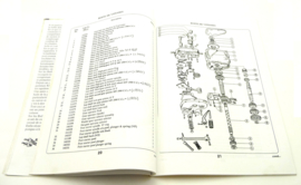 Royal Enfield Bullet 350-500 manual in French, parts catalogue in English