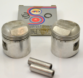 BSA A65 Pistons std size 75mm high compression Part. no: 68/ 907