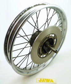 Jawa-CZ  front wheel 18" c.w. disc