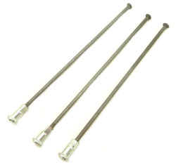 Wasp side-cars Set of 40 galvanised spokes & nipples for 16" side-car wheel with  BSA QD hub