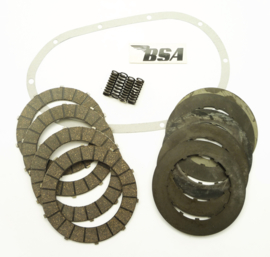 BSA B40-B44 Clutch repair kit, Partno. 40-3233, 40-3220, 41-3091, 70-7856