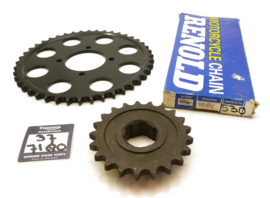 Triumph TSS 530 Sprocket & Chain set, replaces 57-4782 + 37-7180