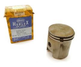 BSA Bantam D1 Oversize Heplex piston, Partno. Heplex 10339