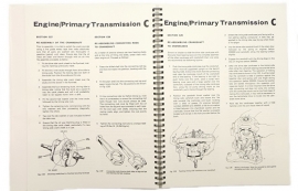 Norton Commando 750-850 genuine workshop manual in binder (06-5146)