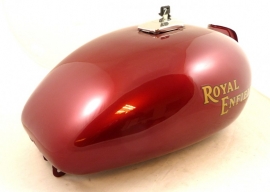 Royal Enfield Bullet 350-500 petrol tank Maroon   c.w. locking cap  Opn.836080