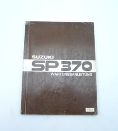 Suzuki SP370  1978  Wartungsanleitung  (SR-6500 G)